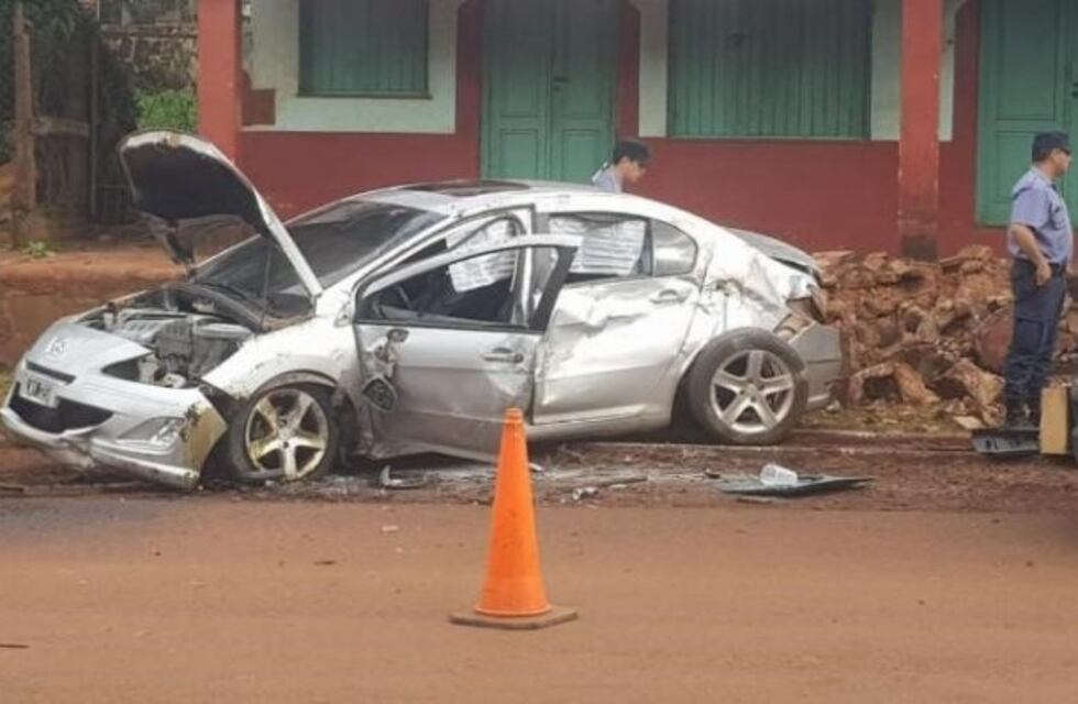 Conducía alcoholizado y provocó un impactante siniestro vial