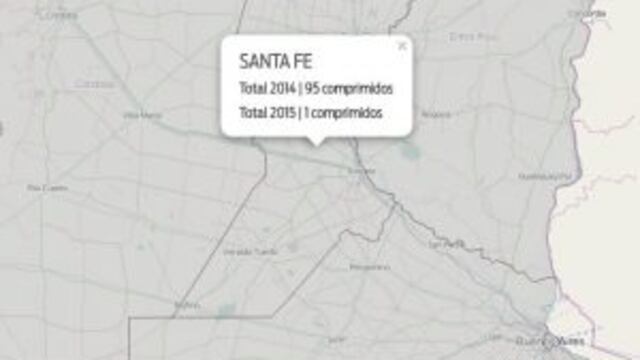 Segu00fan el Ministerio de Seguridad, se incautu00f3 solo un comprimido de u00e9xtasis en 2015.
