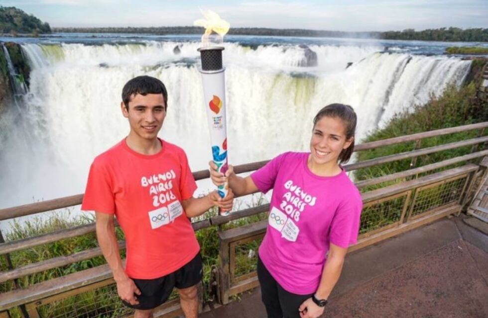 La Llama Olímpica pasó por Puerto Iguazú