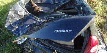 Accidente Ruta Nacional 14\nCrédito: ElEntreRíos