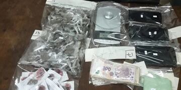 El choque a un perro dio lugar al secuestro de armas y droga (Ministerio de Seguridad)