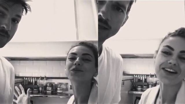 Mila Kunis y Ashton Kutcher