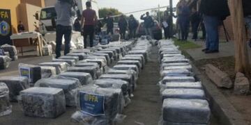 Secuestraron 5 toneladas de marihuana en Berazategui\u002E