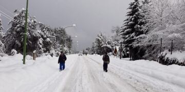 Las pérdidas por el temporal en Villa La Angostura se calculan en $ 30 millones de pesos\u002E Fotografía: Diario Andino\u002E
