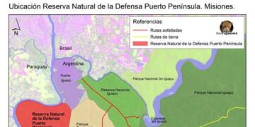 Parque Provincial Península (Red Yaguareté)