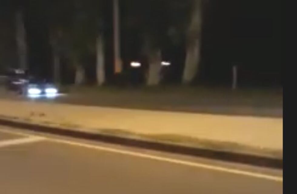 Demencial: circulaba a toda velocidad en contramano por la Ruta 5