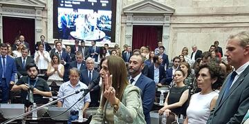 Nelly Daldovo juró el día de ayer como diputada en reemplazo de Luis Basterra