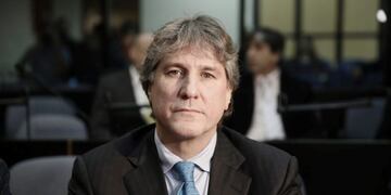 Amado Boudou en el banquillo de los acusados