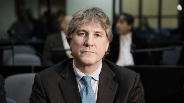 Amado Boudou en el banquillo de los acusados