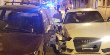 El vehículo terminó visiblemente dañado\u002E (El Informante)