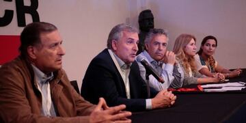 Gerardo Morales avizó: \