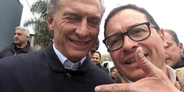La cargada de un hincha de River a Mauricio Macri por la final de la Libertadores