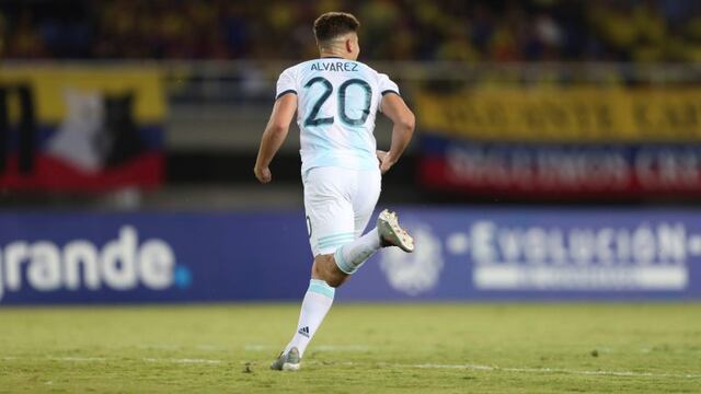 Julián Álvarez Selección Sub 23.