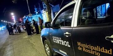 La Secretaría de Control inició controles vehiculares junto a Gendarmería (Municipalidad de Rosario)