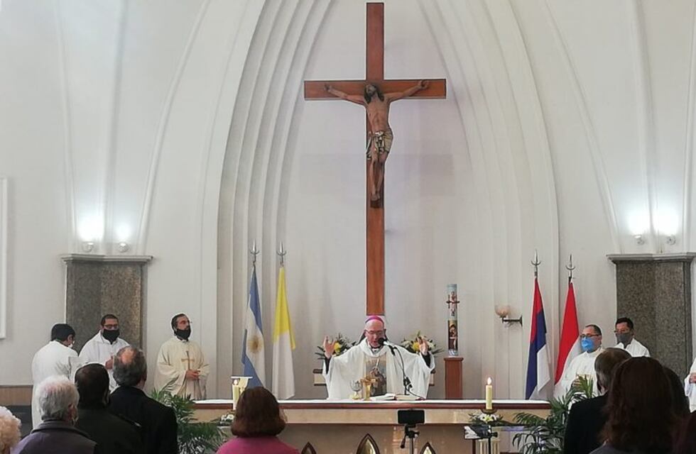 En medio de la cuarentena, Oberá celebró a su santo patrono San Antonio