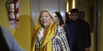 Mario Negri y Lilita Carrió en el búnker de Córdoba Cambia\u002E