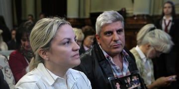 DYN33, BUENOS AIRES 18/04/2017, PLENARIO DE COMISIONES DEL SENADO POR DERECHOS Y GARANTIAS DE VICTIMAS DE DELITOS. FOTO:DYN/PABLO MOLINA. ciudad de buenos aires matias bagnato carolina piparo reunion de la comision de justicia y derechos penales en el congreso reuniones de comision comisiones