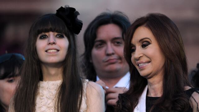 Por la causa Hotesur fueron procesados Cristina Kirchner y sus hijos Florencia y Máximo. Foto: AFP.