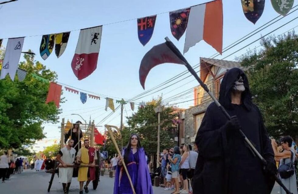 Villa General Belgrano se vistió de medioevo