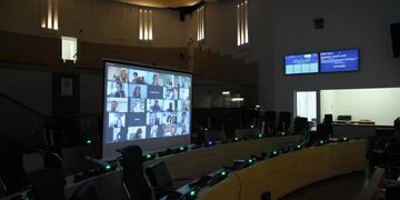 El Concejo sesionó de manera virtual (Concejo Municipal de Rosario)