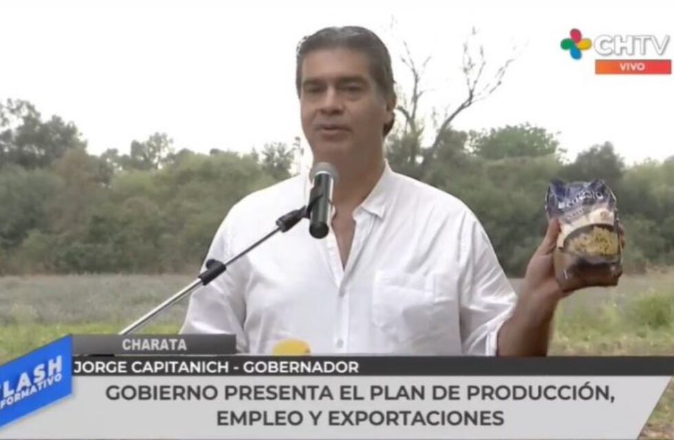 Capitanich presentó el Plan de Producción, Empleo y Exportación