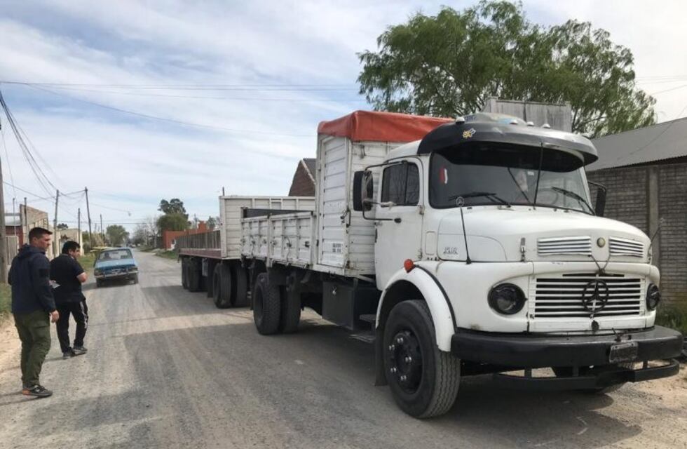 Atraparon al camión "roba ruedas" en Azul