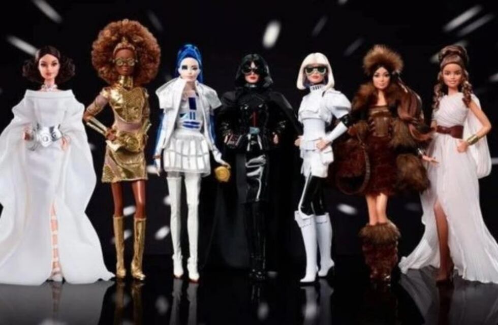 Lanzaron nuevas Barbies inspiradas en Star Wars que son furor