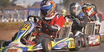 Karting cordobés sobre tierra compactada\u002E