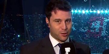 La cordobesa imitó a Rodolfo de Paoli, relator de partidos de fútbol, en un River - Boca.