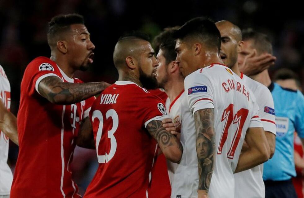 El chileno Vidal, desafiante: "Los argentinos sueñan conmigo"