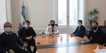 Julio Garro estuvo en Casa Rosada junto a otros intendentes de JxC para  analizar la pandemia (Twitter)