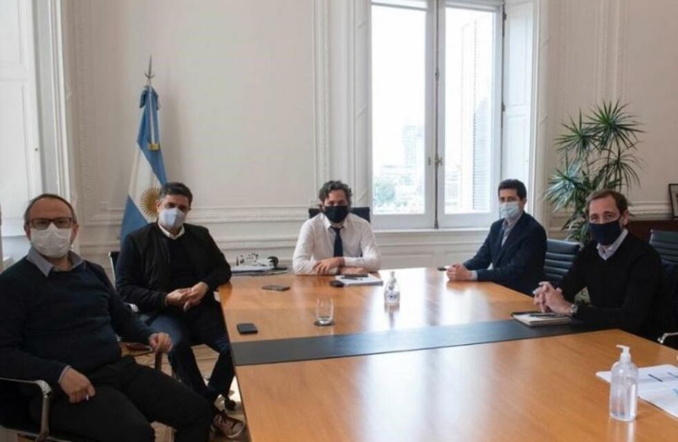 El intendente Julio Garro estuvo en Casa Rosada para analizar las variables sociales y económicas de la pandemia