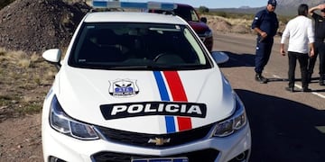 El joven fue detenido tras agredir a su pareja y romper el patrullero\u002E