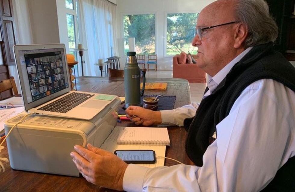 Empresarios marplatenses mantuvieron un encuentro virtual con el titular del BICE, José Ignacio de Mendiguren