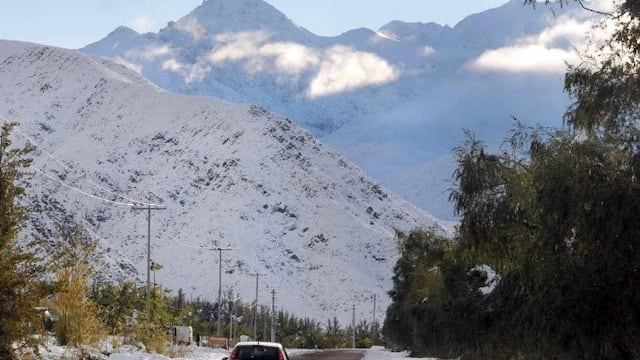 Este miu00e9rcoles ocurriru00eda la primera gran nevada de la temporada en la Cordillera mendocina.