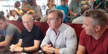 Empresarios gastronómicos y hoteleros de Carlos Paz en conferencia de prensa\u002E