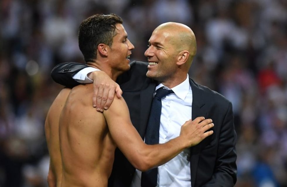 Con un sentido mensaje, Cristiano Ronaldo desmintió una supuesta pelea con Zidane