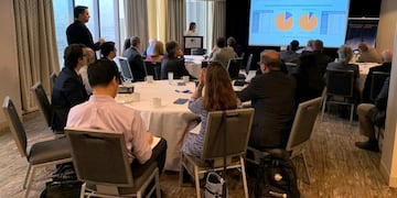 Santa cruz presentó el potencial de la formación Palermo Aike en Houston