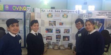 El secundario técnico en la feria de ciencias