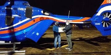 Un órgano para el Hospital Madariaga, donde se hará un trasplante de riñón\u002E Traslado en helicóptero desde Paso de los Libres el jueves 3 de agosto\u002E