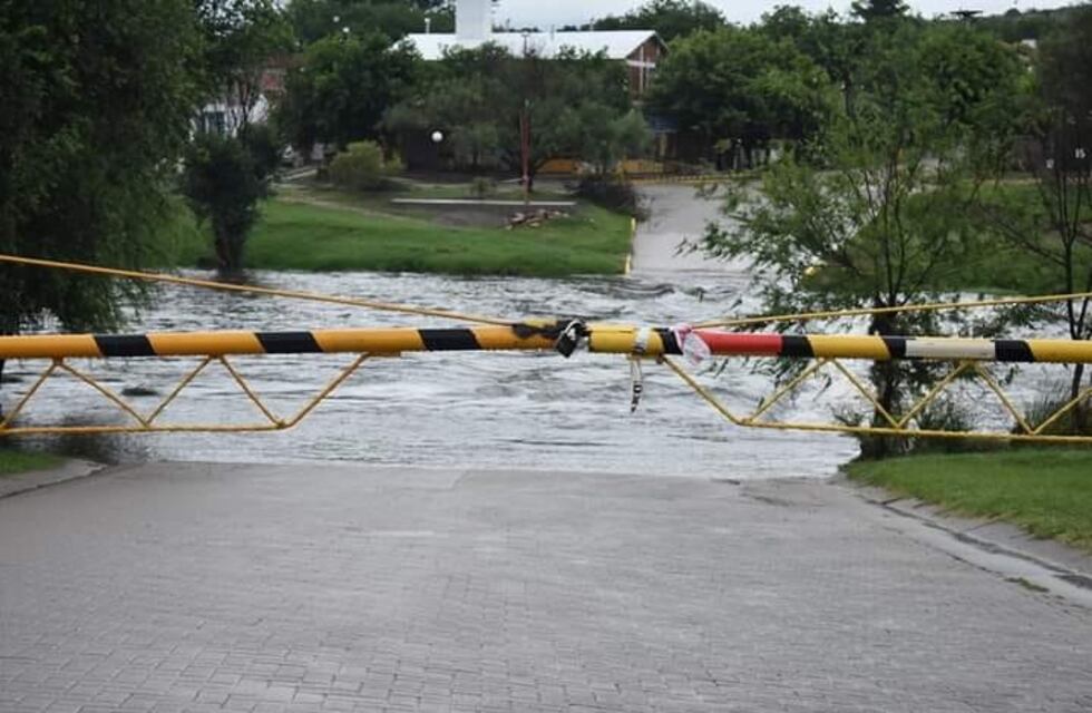 Llegó una nueva creciente al río San Antonio