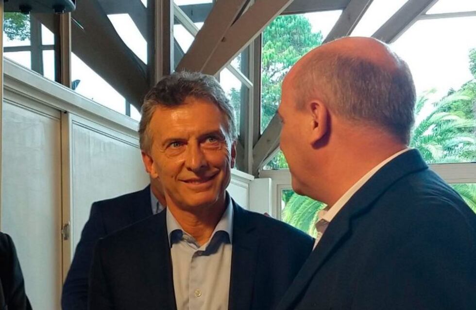 Mariano Uset presente en la reunión de intendentes con Macri y Vidal