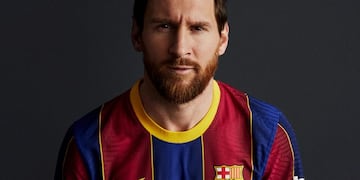 14/07/2020 Messi con la nueva equipación del Barcelona DEPORTES FC BARCELONA