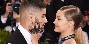 Gigi Hadid y Zayn Malik.