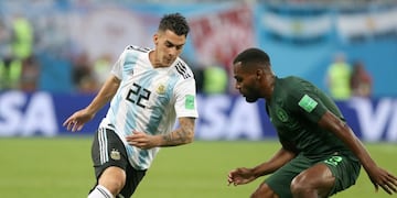 Cristian Pavón, con chances de estar desde el arranque ante Francia