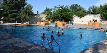 La pileta del club Huracán de barrio La France donde ocurrió el hecho\u002E