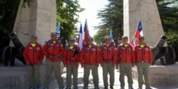 Los trasandinos que quieren homanejar asu00ed al Eju00e9rcito de los Andes.