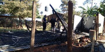 Violencia de género en Iguazú: un hombre habría incendiado la casa de su expareja