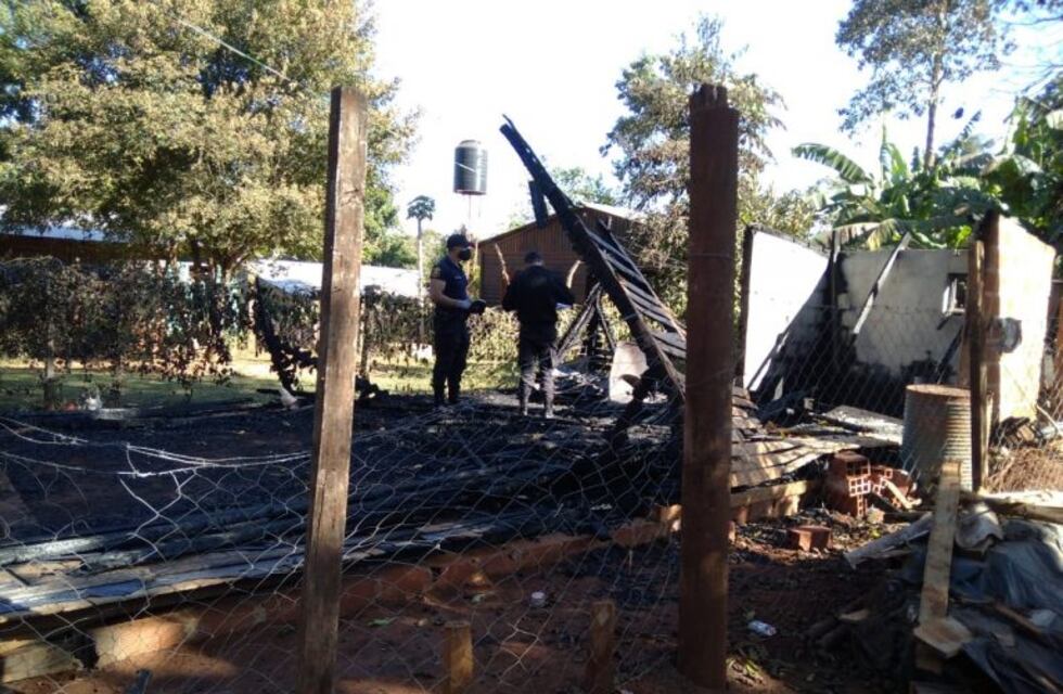 Violencia de género en Iguazú: un hombre habría incendiado la casa de su expareja