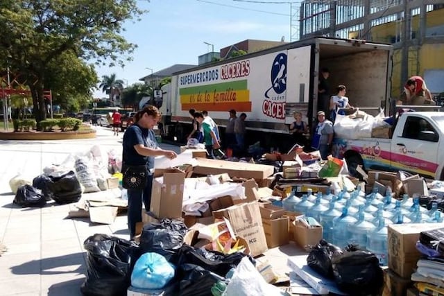 El Camión partió como en otras tantas oportunidades pero fue retenido en la oficina de Rentas de Mansilla